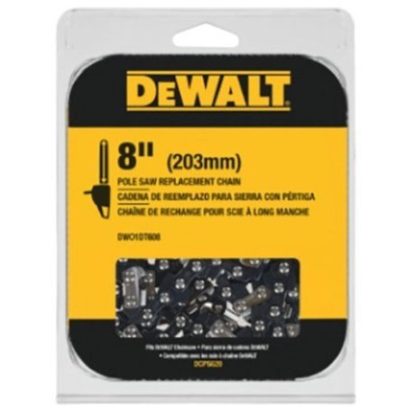 DEWALT Chain Pole Saw Replacement 8In DWO1DT608